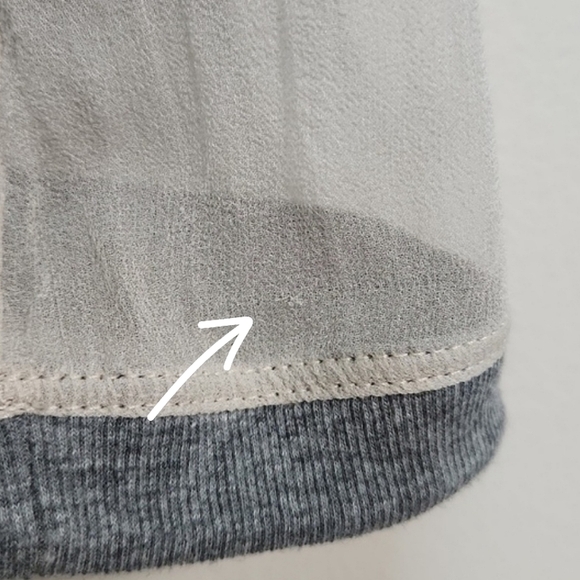 🔥FINAL💲⬇️Brunello Cucinelli Cotton/Silk Blend Grey/Tan Tank, Size M ~ EUC - Picture 14 of 14